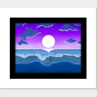 Moon Night Posters and Art